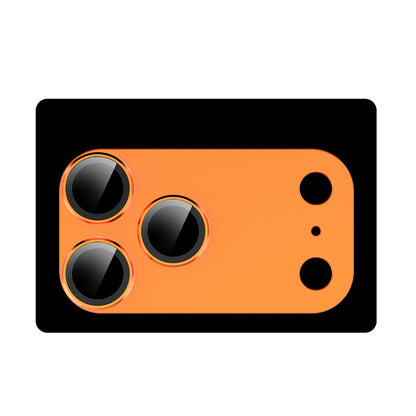 Apple iPhone 17 Pro Max Zore CL-20 Kamera Lens Koruyucu Turuncu