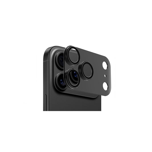 Apple iPhone 17 Pro Max Zore CL-20 Kamera Lens Koruyucu Siyah