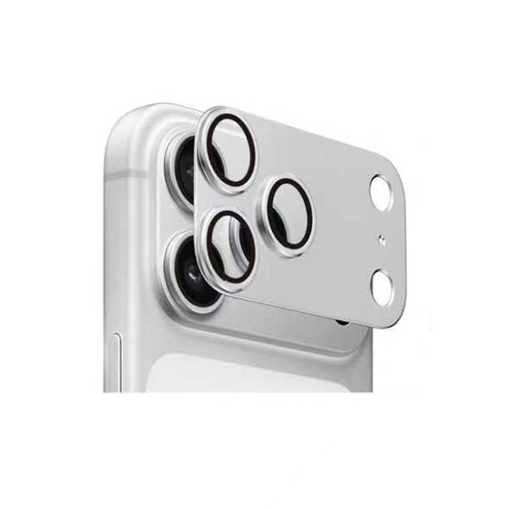 Apple iPhone 17 Pro Zore CL-20 Kamera Lens Koruyucu Gümüş