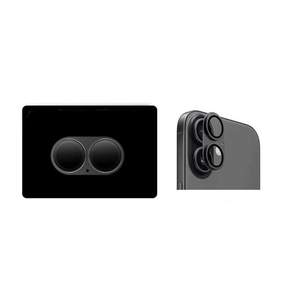 Apple iPhone 17 Zore CL-20 Kamera Lens Koruyucu Mavi