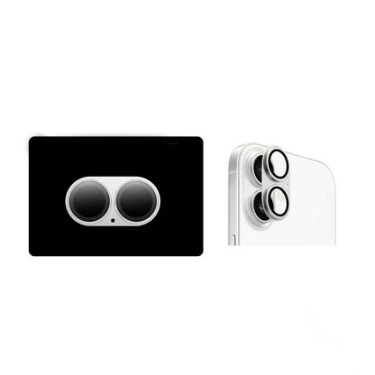 Apple iPhone 17 Zore CL-20 Kamera Lens Koruyucu Gümüş