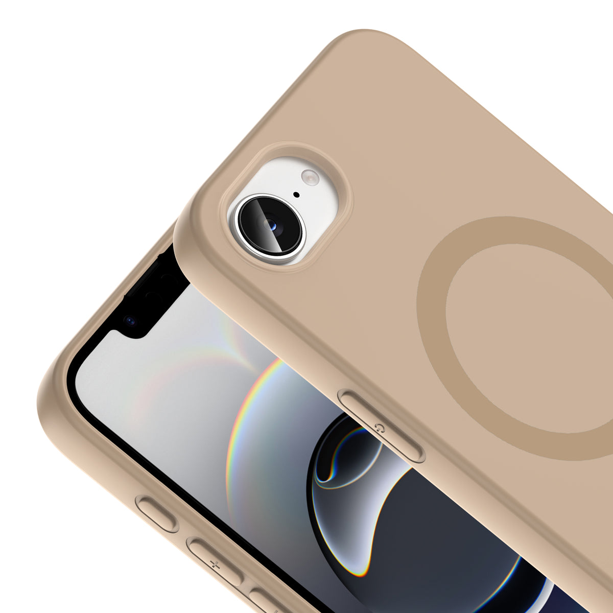 Apple iPhone 17E Kılıf M-Safe Şarj Özellikli Zore Aris Silikon Kapak