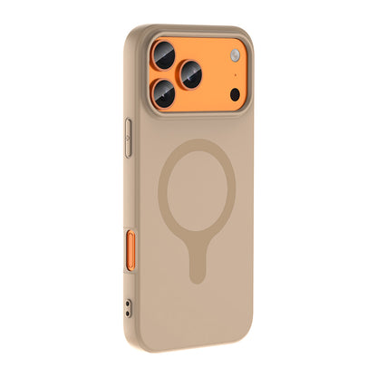 Apple iPhone 18 Pro Kılıf M-Safe Şarj Özellikli Zore Aris Silikon Kapak