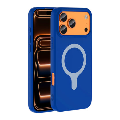 Apple iPhone 18 Pro Max Kılıf M-Safe Şarj Özellikli Zore Aris Silikon Kapak