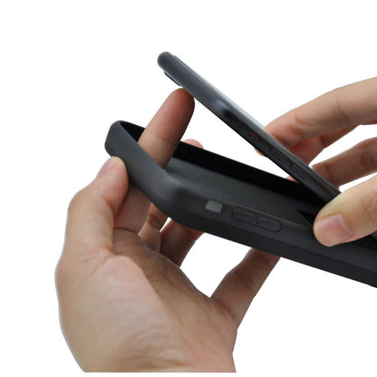 Apple iPhone 6 Plus Zore 6000 mAh Şarjlı Kılıf Siyah