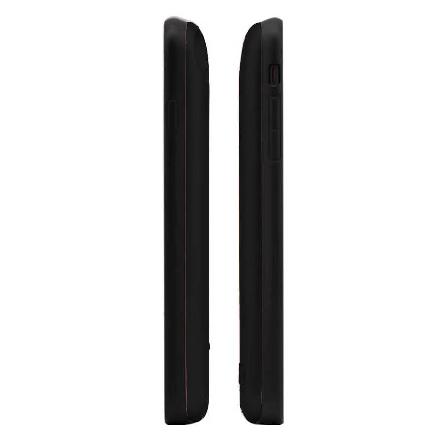 Apple iPhone 6 Plus Zore 6000 mAh Şarjlı Kılıf Siyah