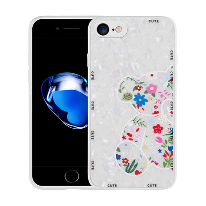 Apple iPhone 7 Kılıf Desenli Sert Silikon Zore Mumila Kapak