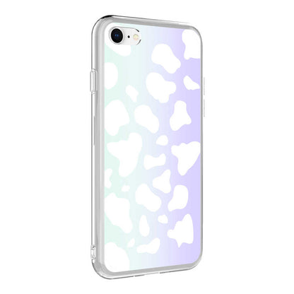 Apple iPhone 7 Kılıf Zore M-Blue Desenli Kapak