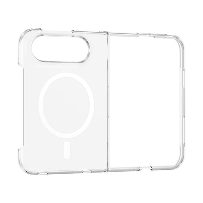 Apple iPhone Duo Kamera Korumalı M-Safe Şarj Özellikli Şeffaf Zore London Sert PC Kapak
