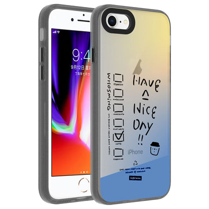 Apple iPhone SE 2020 Kılıf Desenli Zore Dragon Sert Kapak Have