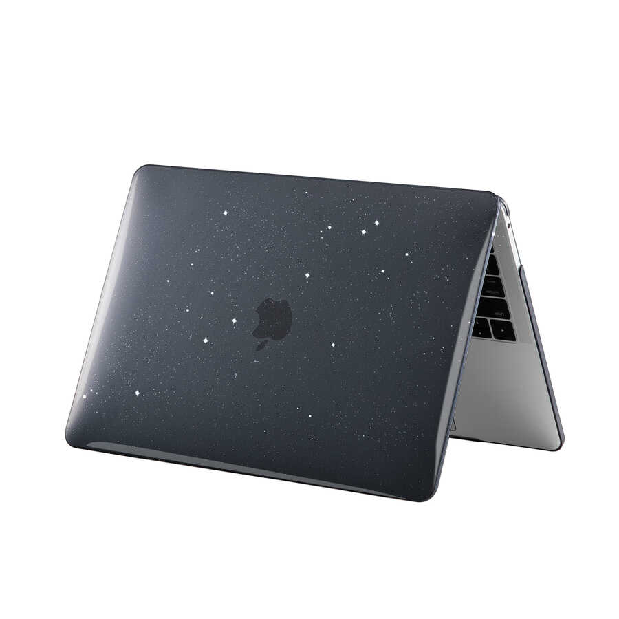 Apple Macbook 13.6&prime; Air 2024 M2 A2681 Zore MSoft Allstar Kapak Siyah