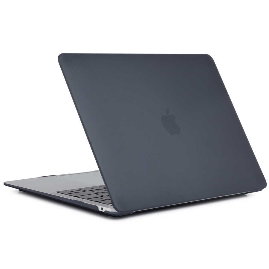 Apple Macbook 13.6&prime; Air M3 A3113 Zore MSoft Kristal Kapak Siyah