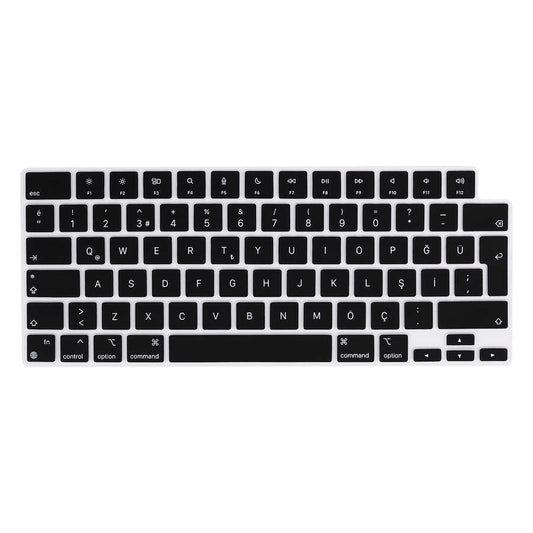Apple Macbook 14.2' 2021 A2442 Zore Klavye Koruyucu Silikon Ped