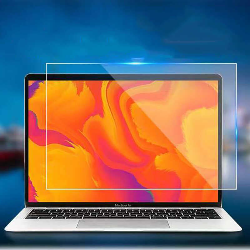 Apple Macbook 15&prime; Air M2 2024 A2941 Zore Ekran Koruyucu 2 Adet Renksiz