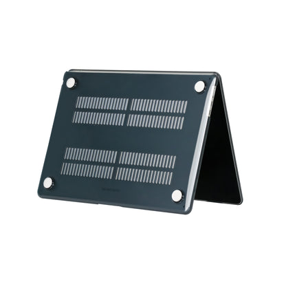 Apple Macbook 15&prime; Air M2 2024 A2941 Zore MSoft Kristal Kapak Siyah