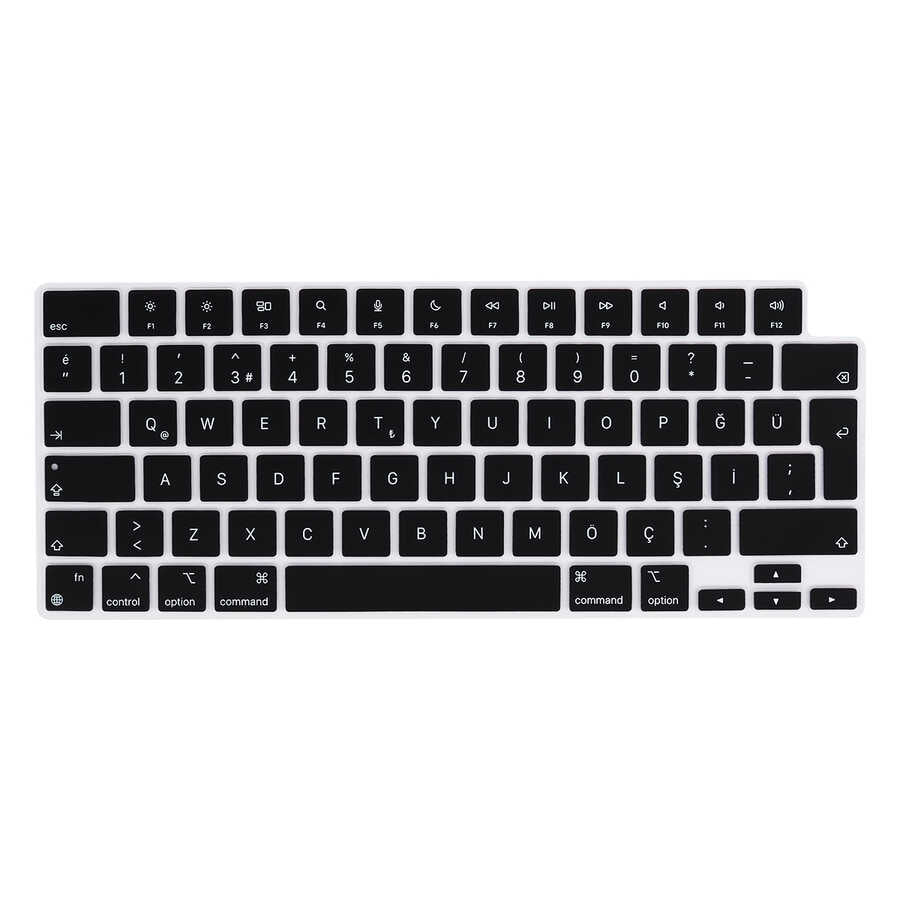 Apple Macbook 16.2' 2021 A2485 Zore Klavye Koruyucu Silikon Ped