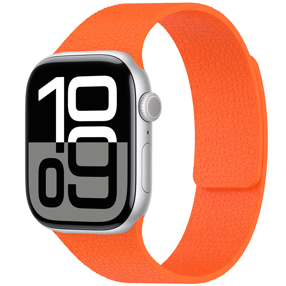 Apple Watch 10 42mm Zore KRD-136 Kabartma Desenli Silikon Kordon