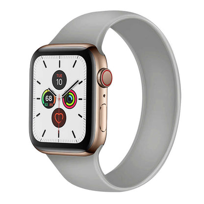 Apple Watch 38mm KRD-31 Solo Loop Medium Kordon Yeşil