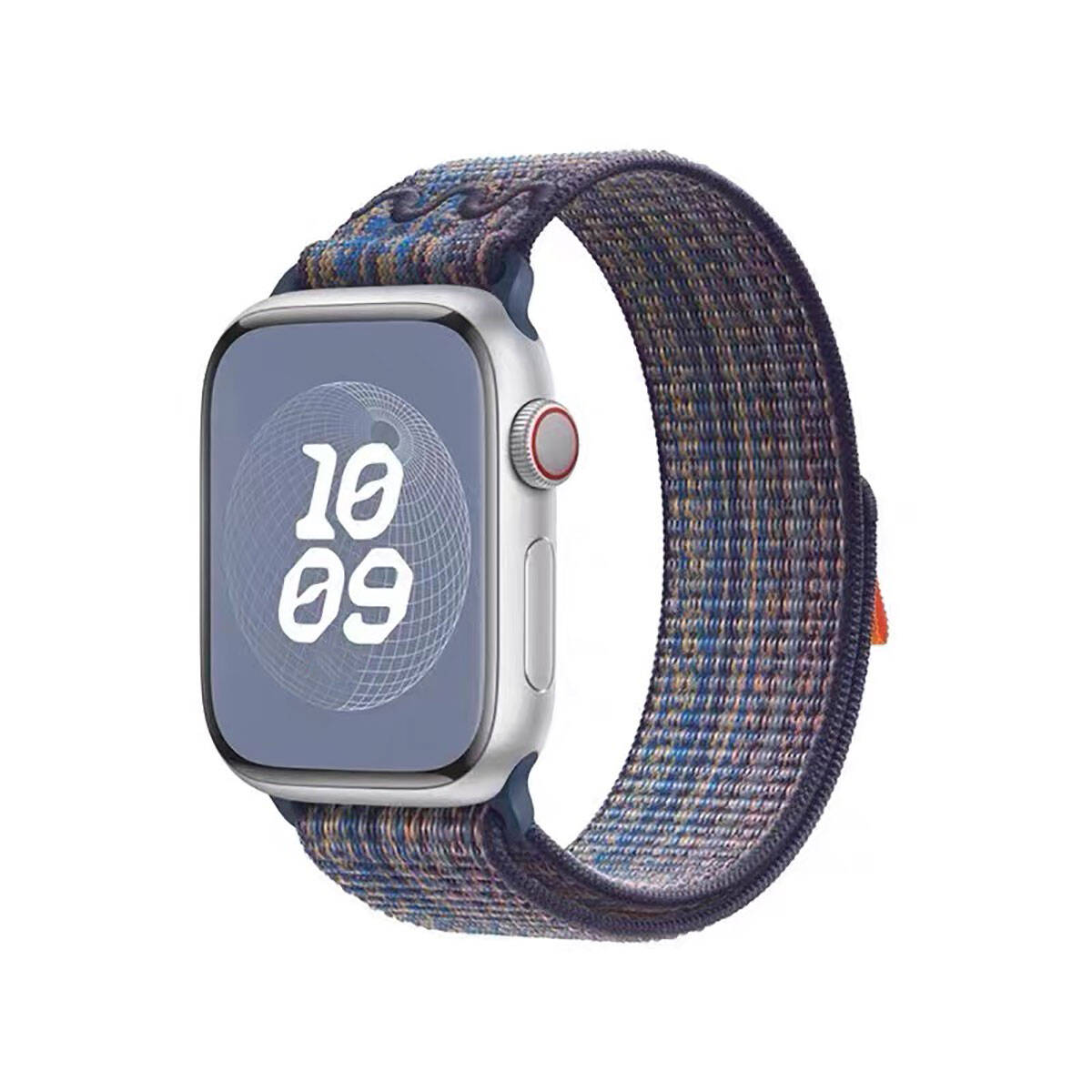 Apple Watch 38mm KRD-91 Hasır Kordon Strap Kayış Mavi