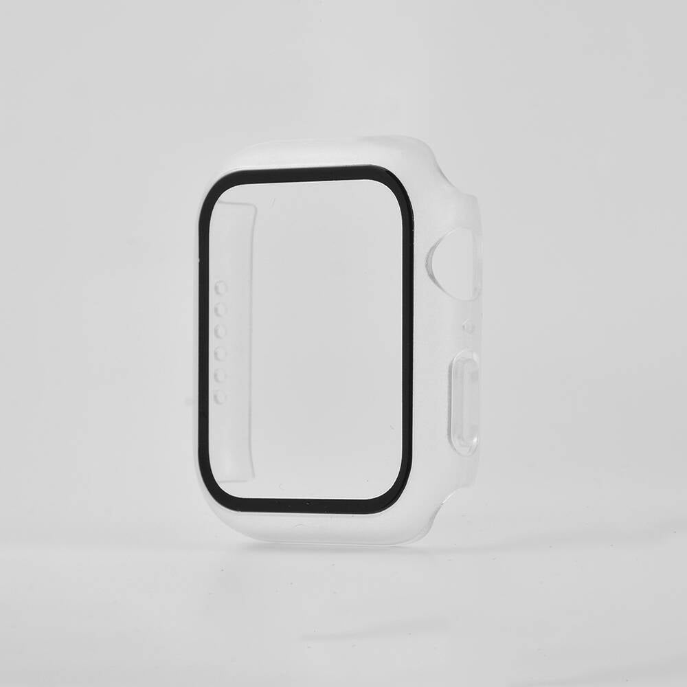 Apple Watch 38mm Zore 01 Kasa ve Ekran Koruyucu Siyah