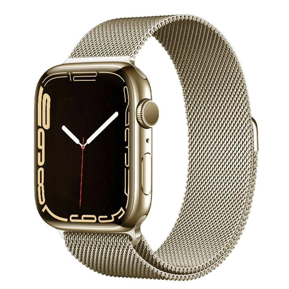 Apple Watch 38mm Zore Band-01 Metal Kordon Gold