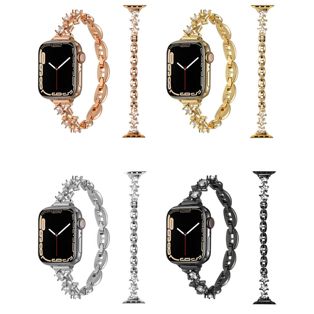 Apple Watch 38mm Zore KRD-104 Metal Kordon Gold