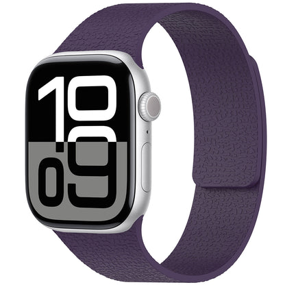 Apple Watch 38mm Zore KRD-136 Kabartma Desenli Silikon Kordon