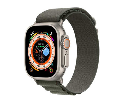 Apple Watch 38mm Zore KRD-74 Hasır Kordon Siyah-Füme