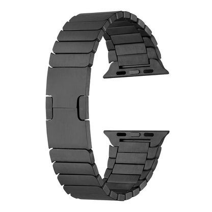 Apple Watch 38mm Zore KRD-82 Metal Kordon Siyah