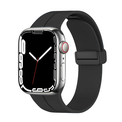 Apple Watch 38mm Zore KRD-84 Silikon Kordon Siyah