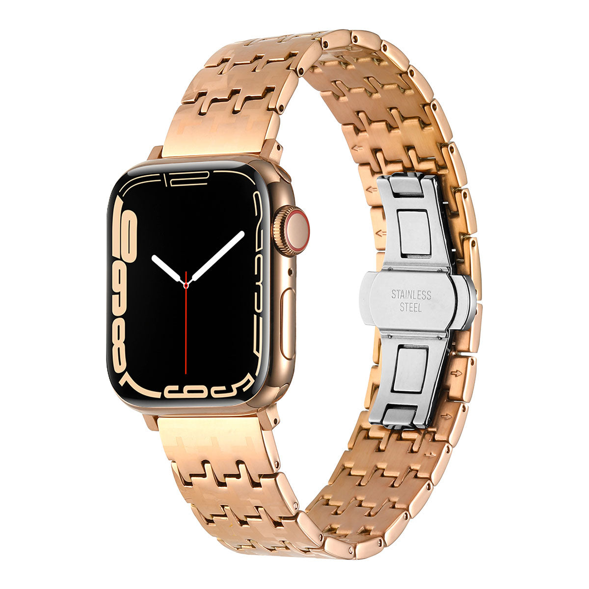 Apple Watch 38mm Zore KRD-86 Metal Kordon Gümüş