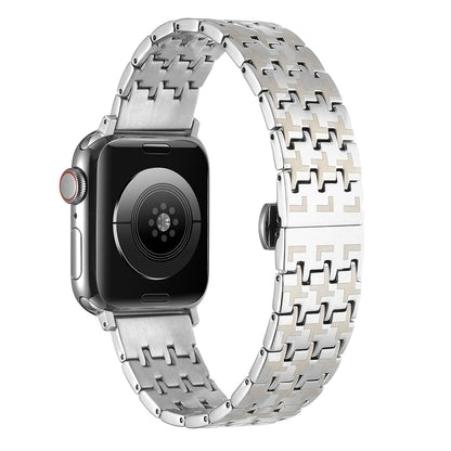 Apple Watch 38mm Zore KRD-86 Metal Kordon Siyah