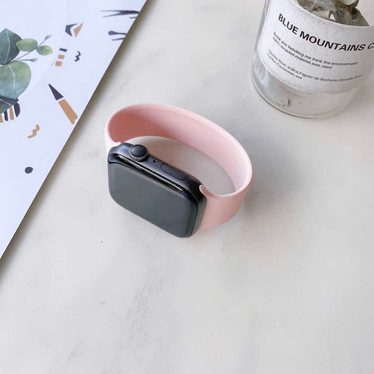 Apple Watch 40mm KRD-31 Solo Loop Medium Kordon Pembe