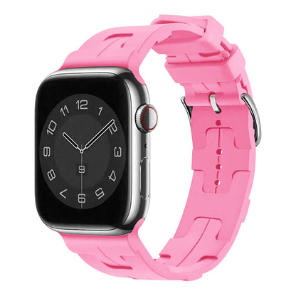 Apple Watch 40mm KRD-92 Silikon Kordon Pembe