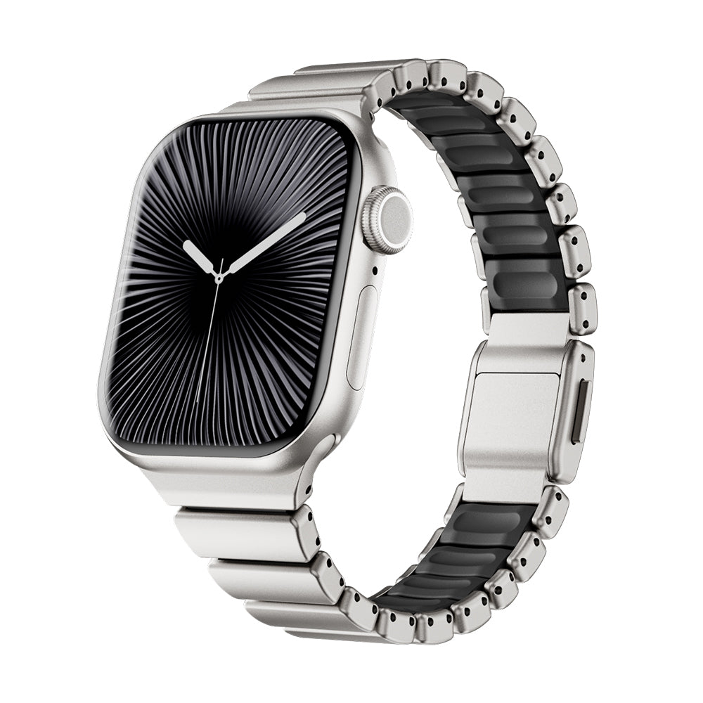 Apple Watch 40mm Zore KRD-149 Metal Silikon Kordon