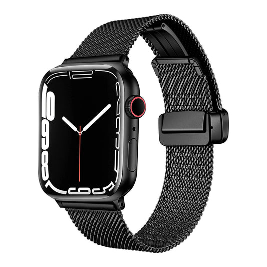 Apple Watch 40mm Zore KRD-85 Metal Kordon Siyah