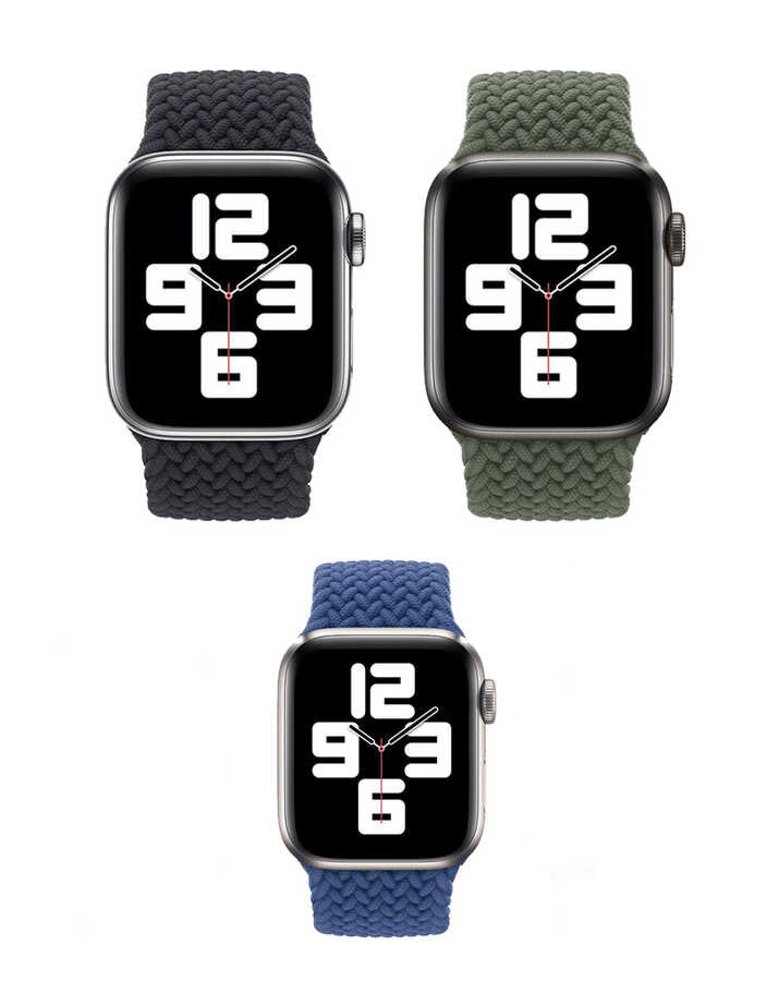 Apple Watch 42mm KRD-32 Medium Kordon Yeşil