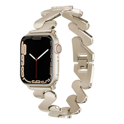 Apple Watch 42mm Kordon KRD-80 Metal Strap Kayış