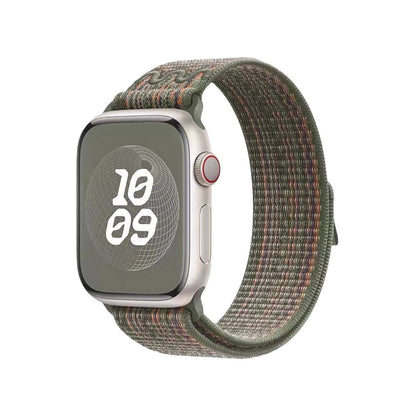 Apple Watch 42mm KRD-91 Hasır Kordon Strap Kayış Starlight-Pembe