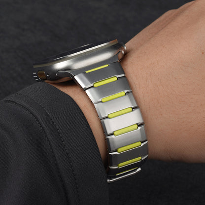 Apple Watch 42mm Zore KRD-155 Metal Silikon Kordon