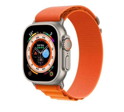 Apple Watch 42mm Zore KRD-74 Hasır Kordon Kahverengi