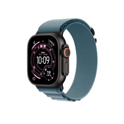 Apple Watch 42mm Zore KRD-74 Hasır Kordon Açık Mavi