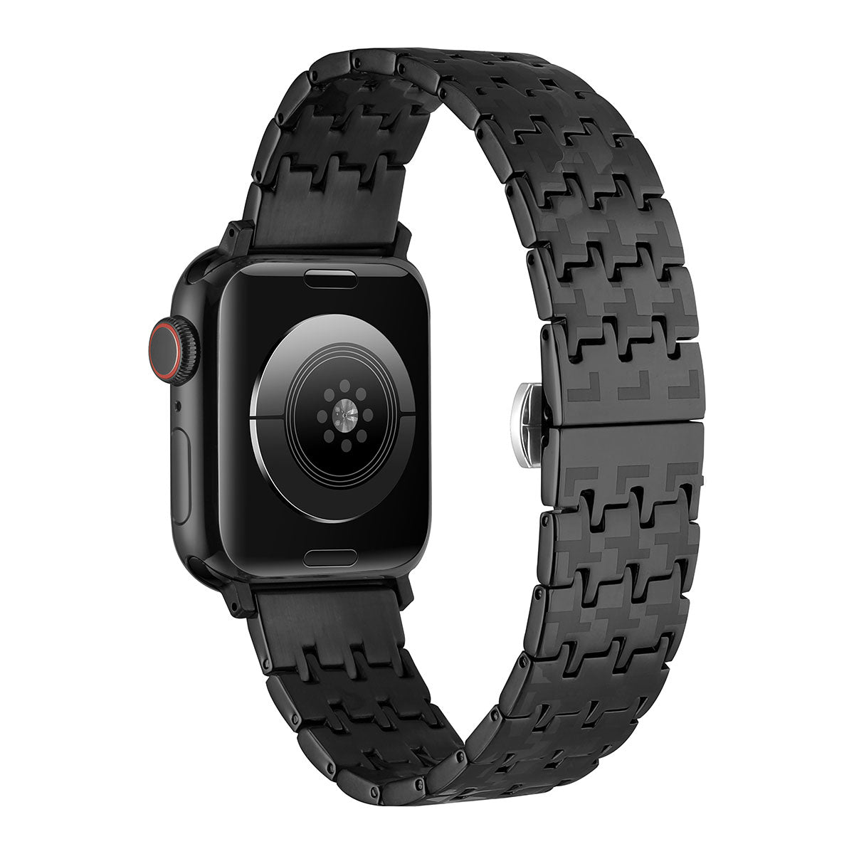 Apple Watch 42mm Zore KRD-86 Metal Kordon Siyah