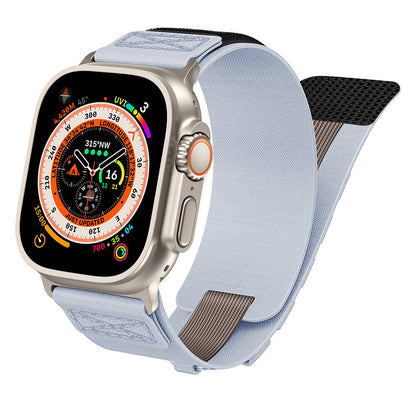 Apple Watch 42mm Zore KRD-99 Hasır Kordon Turuncu
