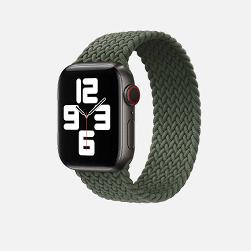 Apple Watch 44mm KRD-32 Medium Kordon Yeşil