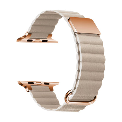 Apple Watch 44mm KRD-78 PU Deri Kordon Strap Kayış