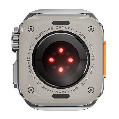 Apple Watch 44mm to Apple Watch Ultra 49mm Kasa Dönüştürücü Zore Watch Gard 33 Siyah