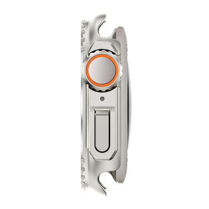 Apple Watch 44mm to Apple Watch Ultra 49mm Kasa Dönüştürücü Zore Watch Gard 33 Siyah