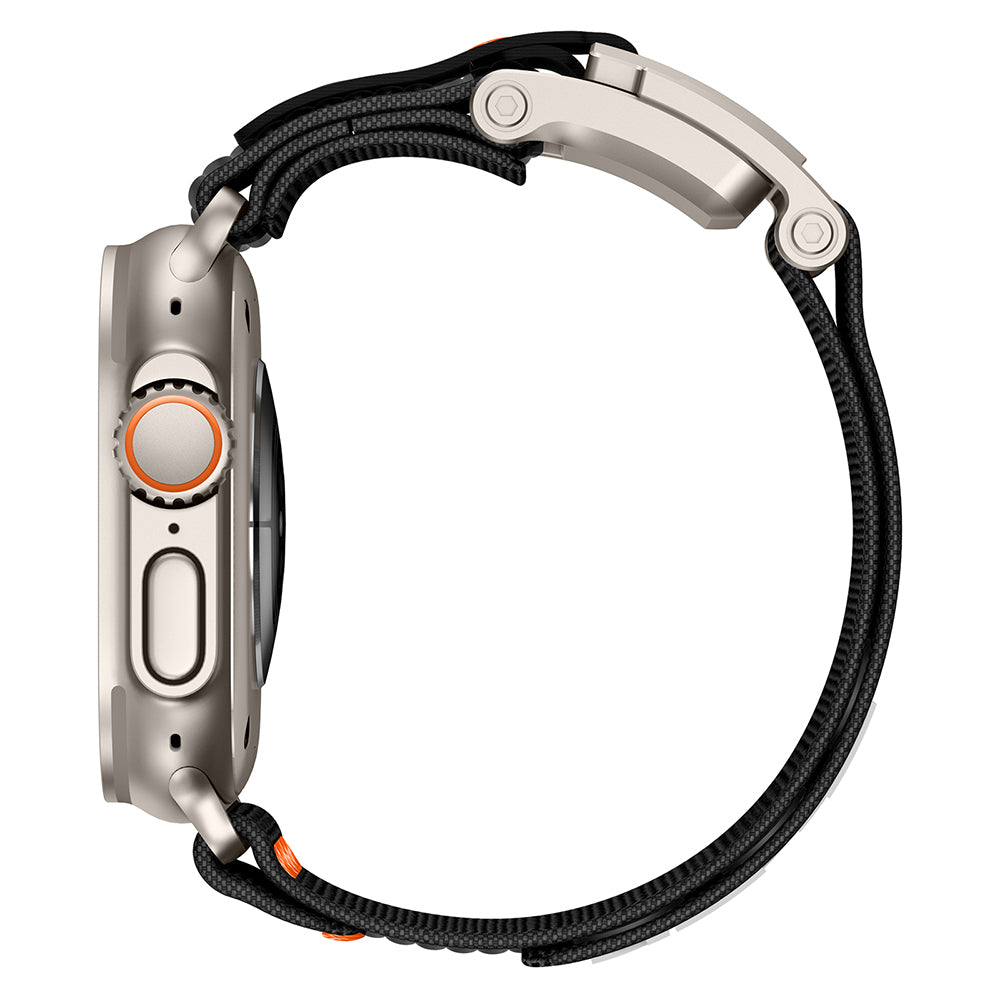 Apple Watch 44mm Zore KRD-154 Naylon Kumaş Hasır Örgülü Kordon