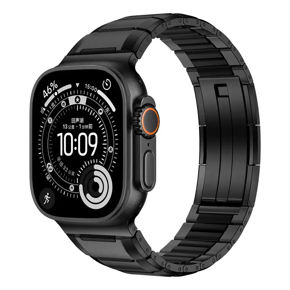 Apple Watch 44mm Zore KRD-155 Metal Silikon Kordon